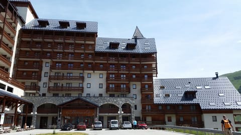 View from the parking (Free parking)