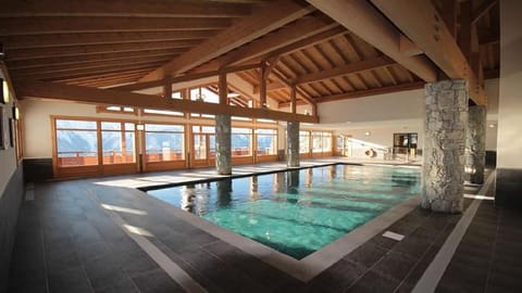 Indoor pool, a heated pool