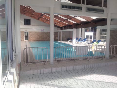 Indoor pool, a heated pool