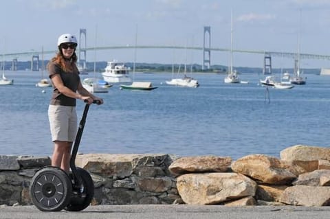 Experience historic Newport with a waterfront Segway tour.