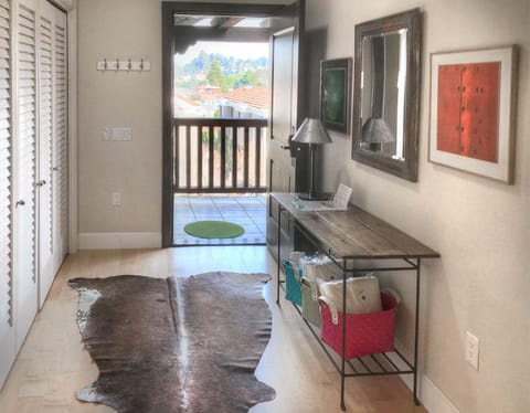 Entrance way to the loft