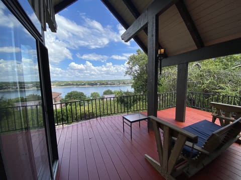 View from back porch. 