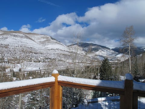 Vail Valley view from huge deck! This view never gets old