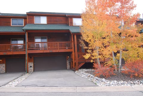 Three level townhome, two car heated garage secure ski, board bike storage.