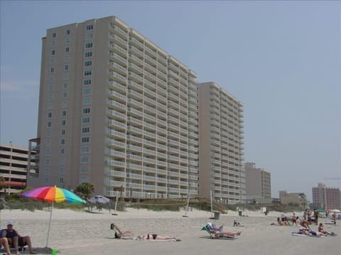 On the beach