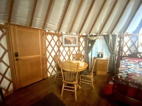 Table near the entry door