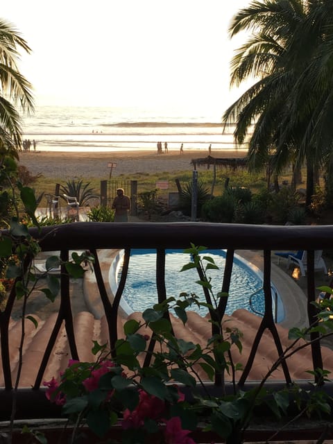 View from upper-level patio...