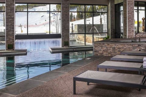 Indoor pool, outdoor pool