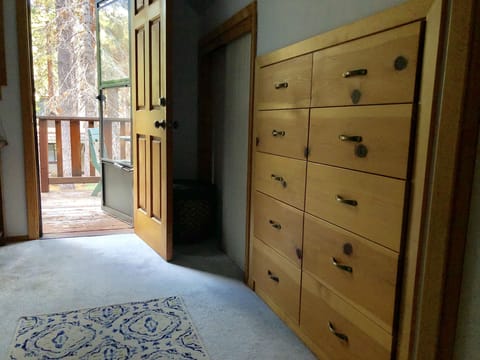 Private access to bedroom