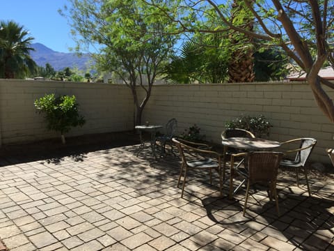 Front Patio w/ Separate Entrance to Bedroom and Mountain View