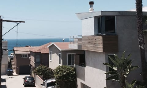 View from the living room and balcony