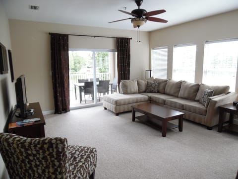 living room
Typical 3 BR unit-All units are furnished similarly