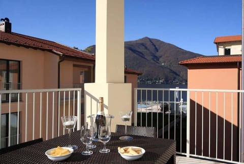 Lovely views of the lake from the terrace