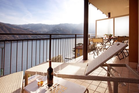 Soak up some sun on the wrap around balcony