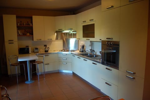 Well equipped kitchen