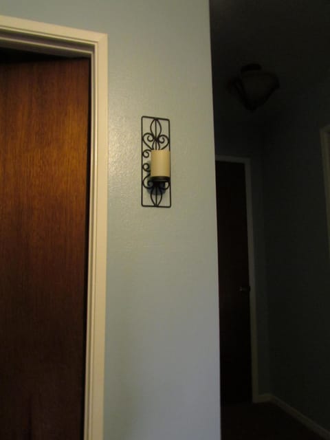 Upstairs evening  candle light for the hallway