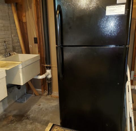 Extra Refrigerator in Laundry Room on Lower level.