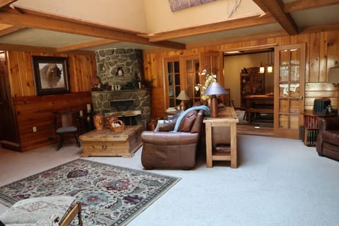 Living room with view to dining room.