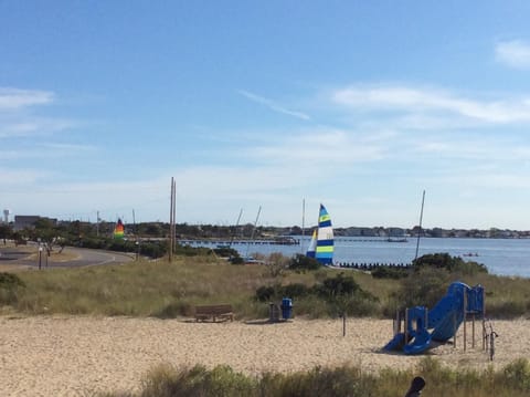 On the beach