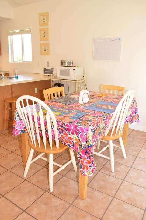 Dinning table; seating for four