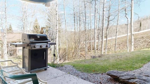 Ski-in/ Ski-out Patio with Grill