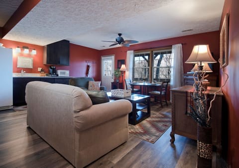 Living room from the hallway