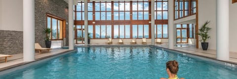 Indoor pool, outdoor pool