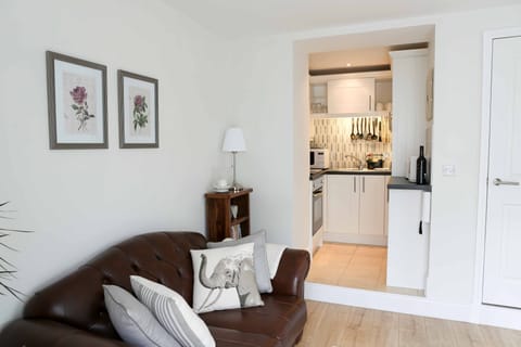 Lounge leads to the kitchen