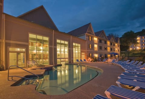 Indoor pool, a heated pool