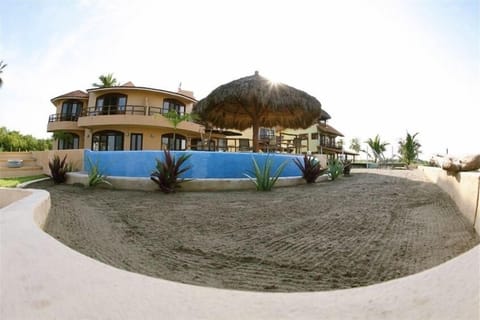 Private beach area with in the property free of rocks and sticks.