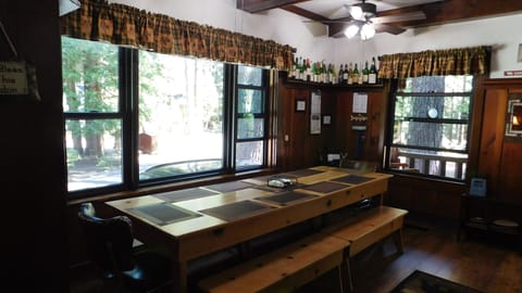 Dining room table - as you enter large dining table on right, kitchen to left