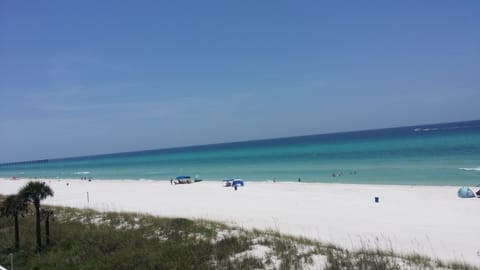 On the beach