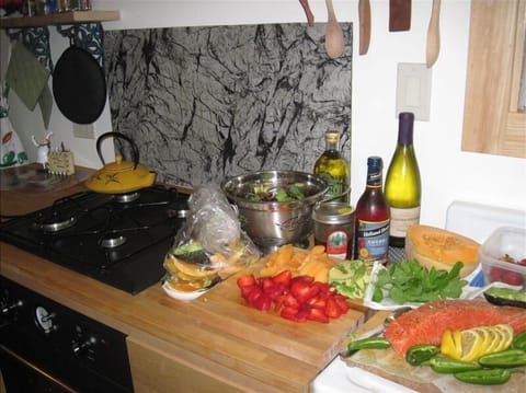 We have enjoyed the bounty of the Sonoma County food sources in our kitchen.