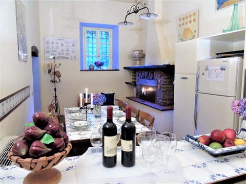 The kitchen on the ground floor