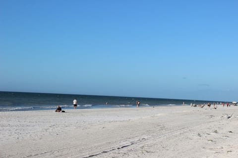 On the beach