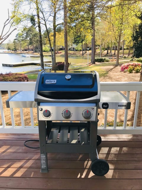 Gas grill, new in May 2019!