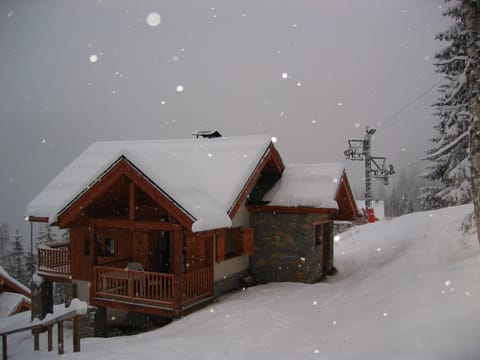 Ski in from the slop