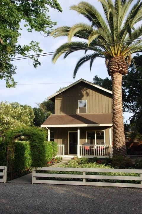 Charming farmhouse on quiet street in the historic district.