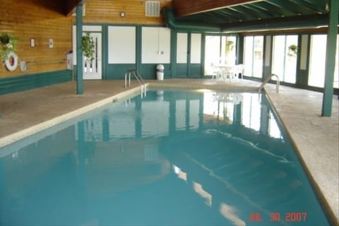 Indoor pool, a heated pool