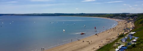 Filey Bay and its 5 miles of golden sands