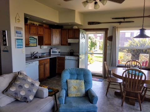 Living, Dining and Kitchen