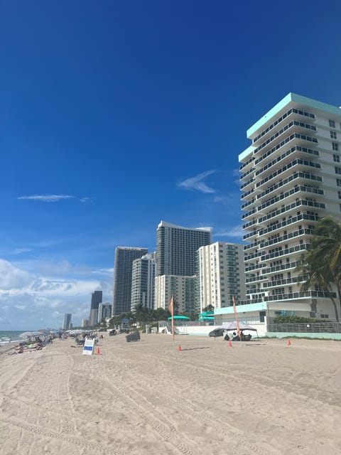 On the beach