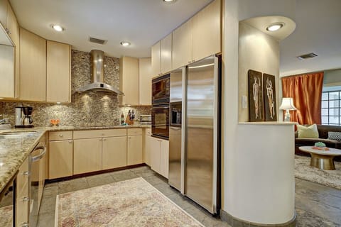 stainless steel kitchen