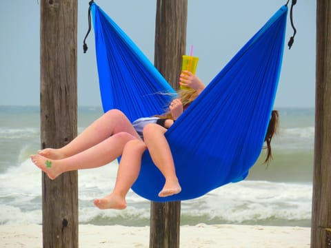 Tie up your hammock on a windy day and just relax
