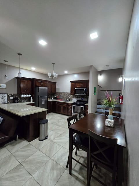 Main floor kitchen area