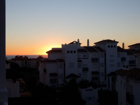 Mediterranean Sunrise from the Balcony
