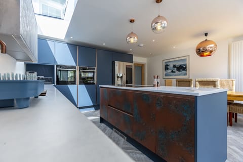 New extension captures the sun through two large roof lights