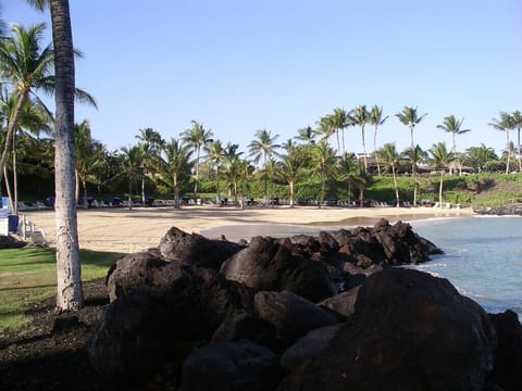 Sun loungers, beach towels