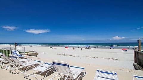 Sun loungers, beach towels