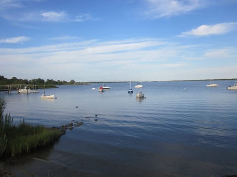 Beach nearby, sun loungers